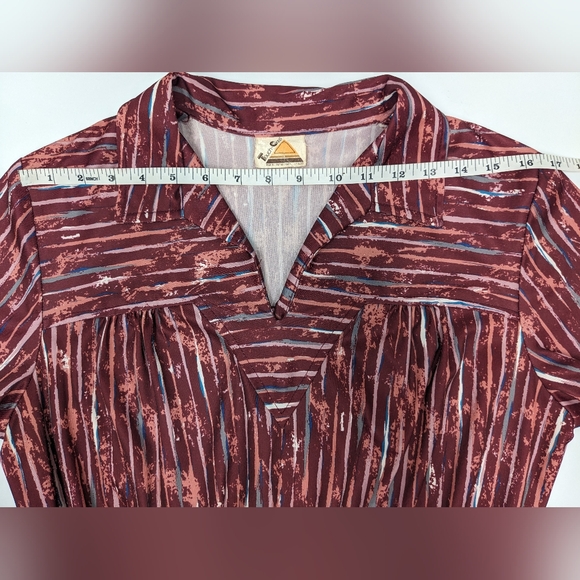 Touch of Class vintage belted  midi shirtdress 324 - Picture 5 of 8